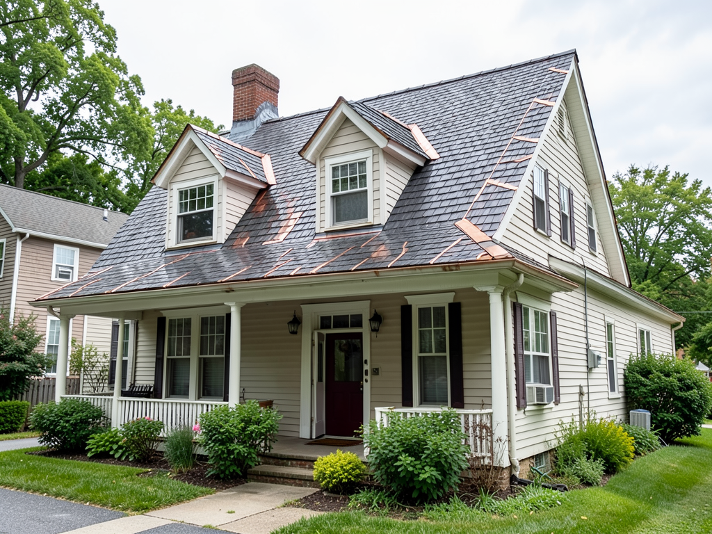 Maintaining the original slate or tile aesthetic f