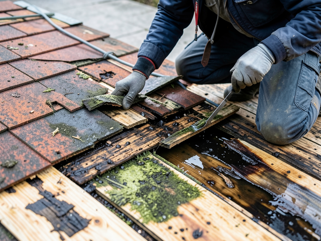The scariest things we find under old shingles in