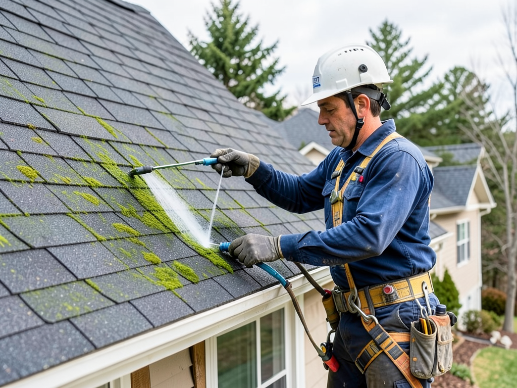 Why moss is growing on the north side of your vadn
